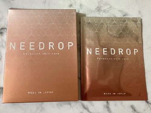 NEEDROPの外箱とパッケージ
